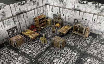 Battle Systems: Fantasy Village Furniture