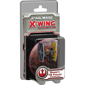 Star Wars X-Wing: Sabines TIE Fighter Expansion pack