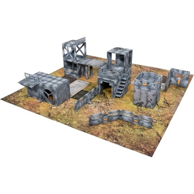 Halo: Flashpoint - Deluxe Buildable 3D Terrain Set