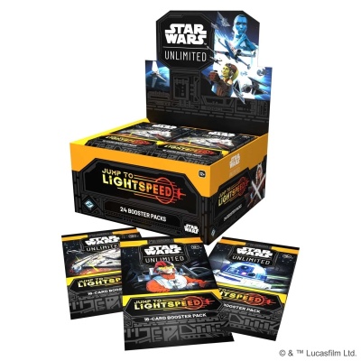 Star Wars: Unlimited - Jump to Lightspeed Booster Box (24 Packs)