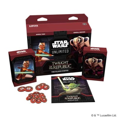 Star Wars: Unlimited - Twilight of the Republic Starter Set (Ahsoka vs Grievous)